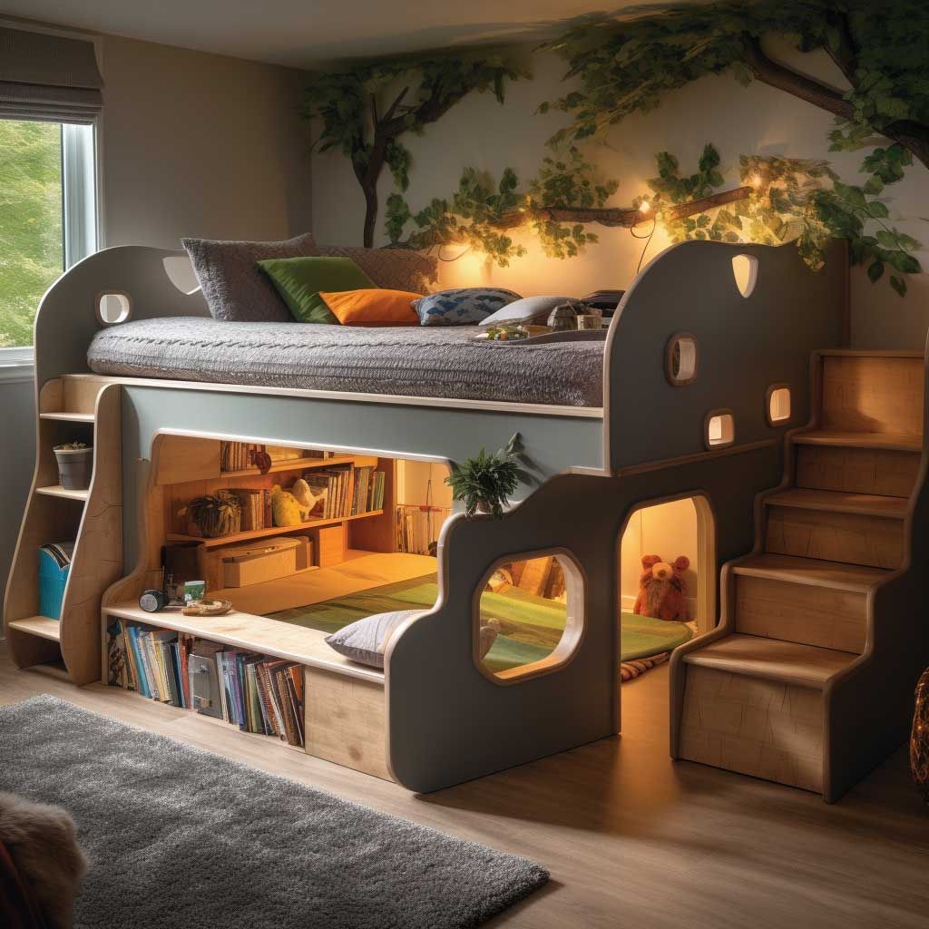 Multifunctional children beds Innovative Bed Solutions for Kids to Maximize Space and Functionality