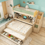 Multifunctional children beds