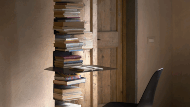 Narrow Bookshelf