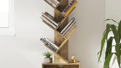 Narrow Bookshelf