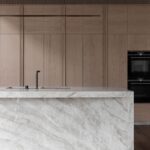 Natural stone worktop