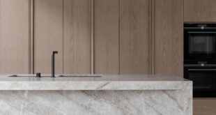 Natural stone worktop