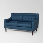 Navy Loveseat