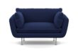 Navy Loveseat