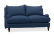 Navy Loveseat