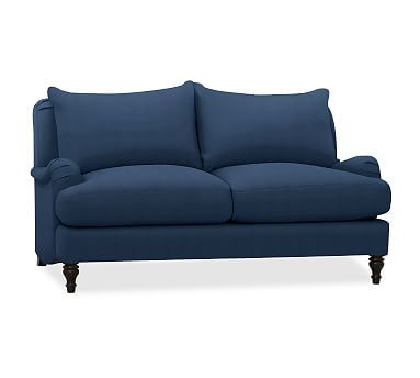 Navy Loveseat