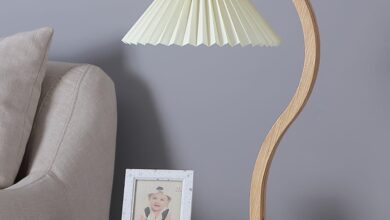 Nice floor lamp with reading lamp