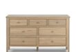 Oak chest of drawers