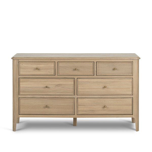 Oak chest of drawers timeless elegance