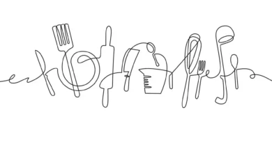 One-line kitchens