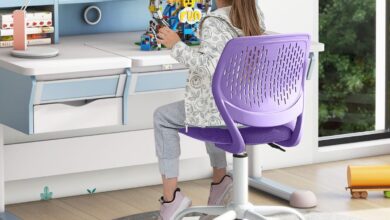 Optimal desk for the childrens room