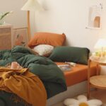orange beds