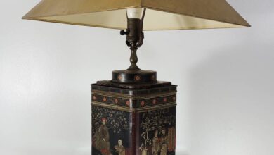 Oriental table lamps