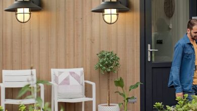 outdoor wall lighting