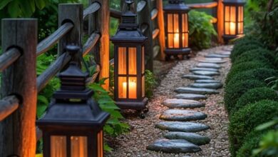 Outdoor garden light