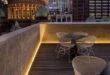 Outdoor lighting for balconies