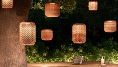 Outdoor lighting for balconies