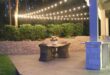 Outdoor lighting for patio