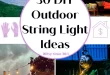 Outdoor lighting for patio