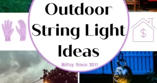 Outdoor lighting for patio