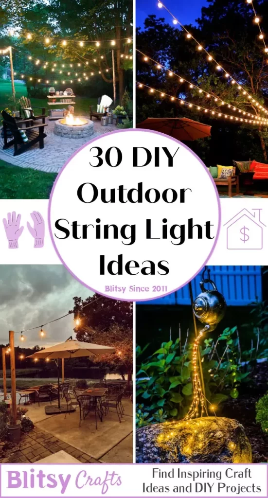 Outdoor lighting for patio