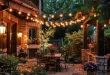 Outdoor lighting for patio