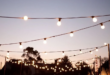 Outdoor lights for parties