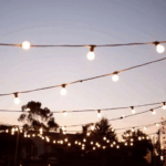 Outdoor lights for parties