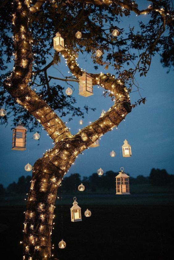 Outdoor lights for parties