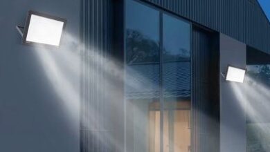Outdoor security lights