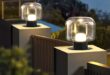 Outdoor table lamps