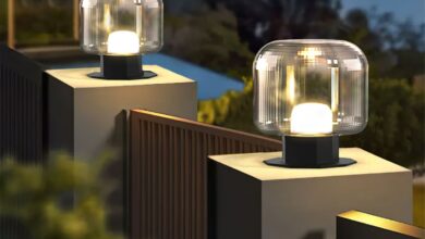 Outdoor table lamps
