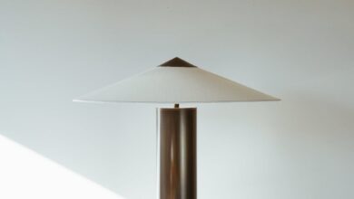 Outdoor table lamps