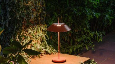 Outdoor table lamps
