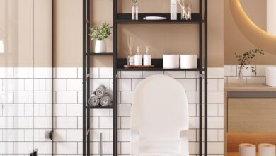 Over Toiler Storage Unit