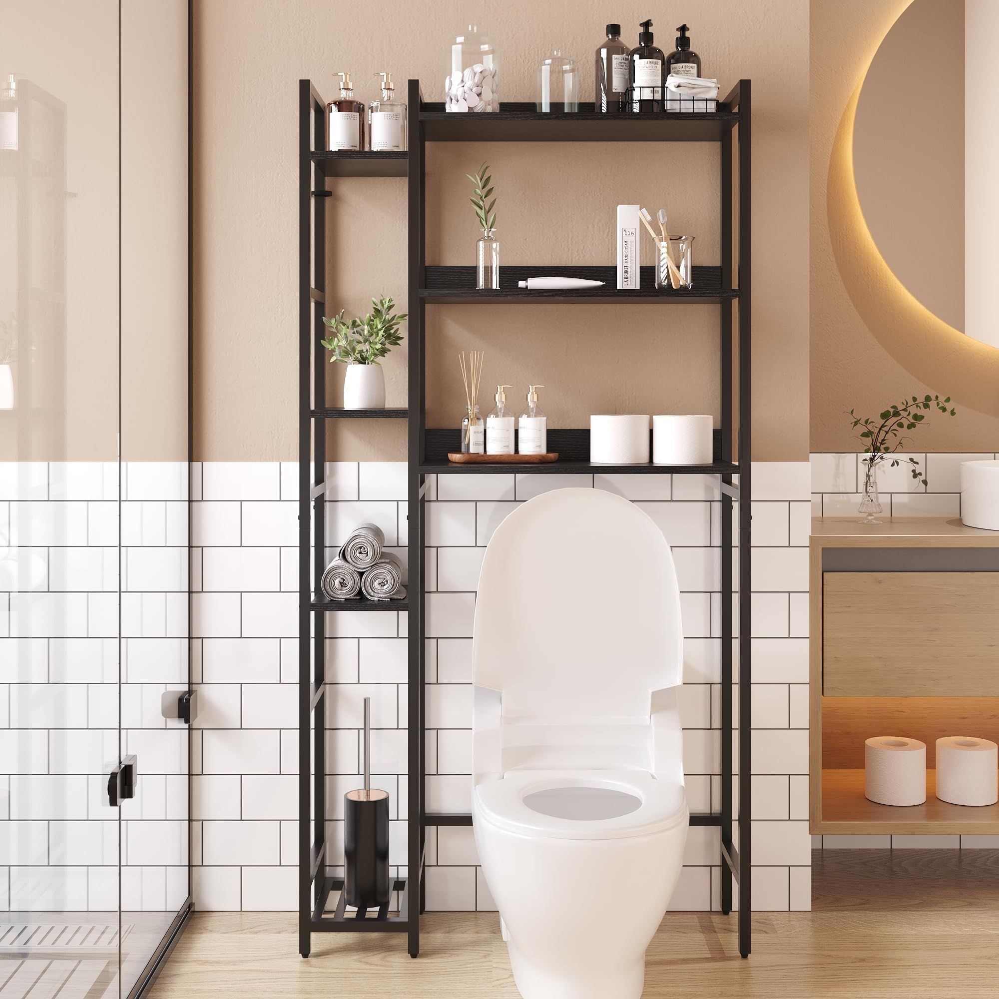 Over Toiler Storage Unit Maximizing Bathroom Space with Creative Storage Solutions