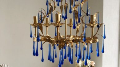 Overall chandelier lighting