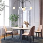 Overall chandelier lighting