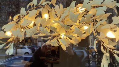 Overall chandelier lighting