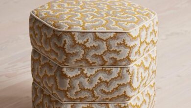 Patterned Armchair