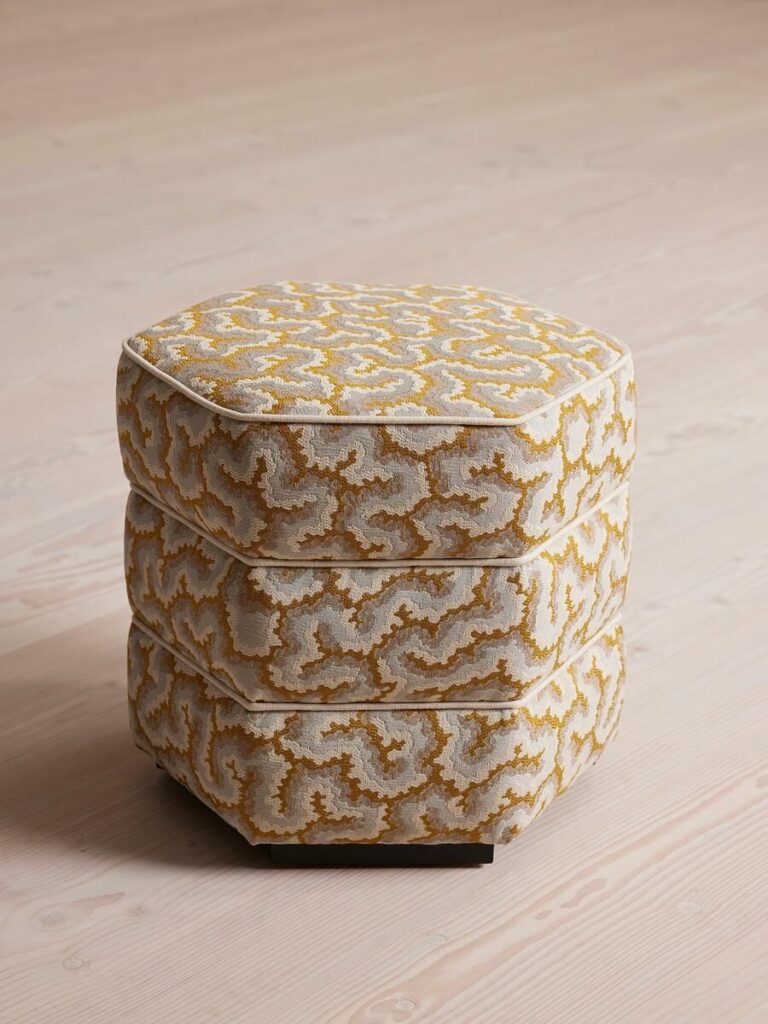 Patterned Armchair