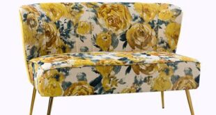 Patterned Loveseat