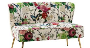 Patterned Loveseat