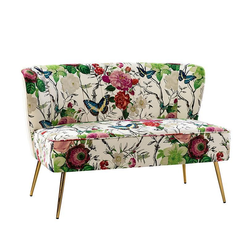 Patterned Loveseat