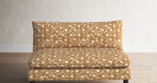 Patterned Loveseat