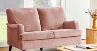 Pink Loveseat