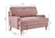 Pink Loveseat