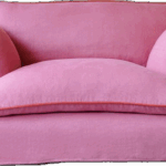 Pink Loveseat