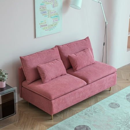 Pink Loveseat Trendy and Stylish option for Your Living Room Decor