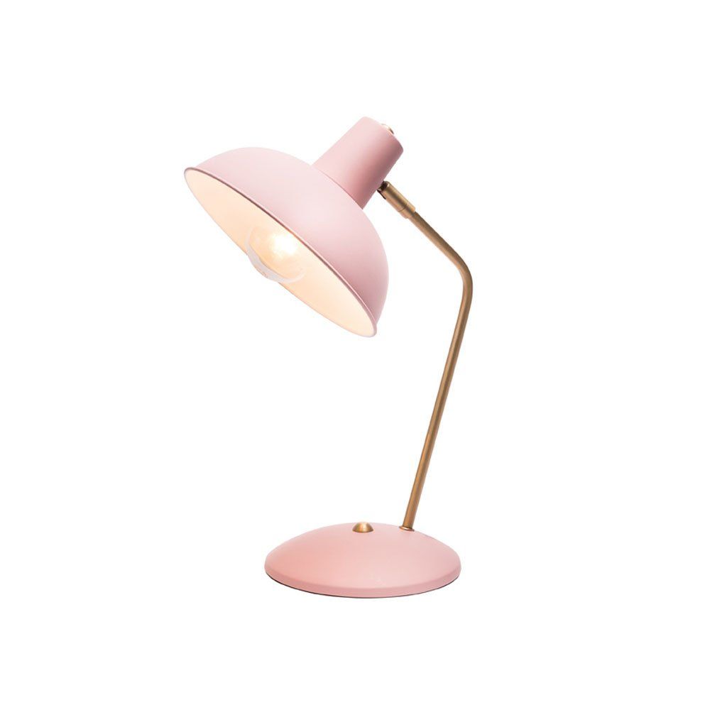 Pink bedside lamps